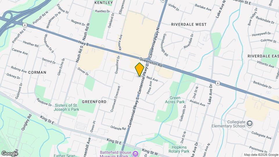 101 Centennial Pkwy S Map and Location Details