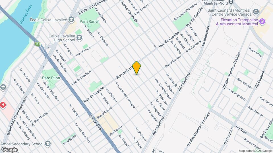 10778-10782 Éthier Av Map and Location Details