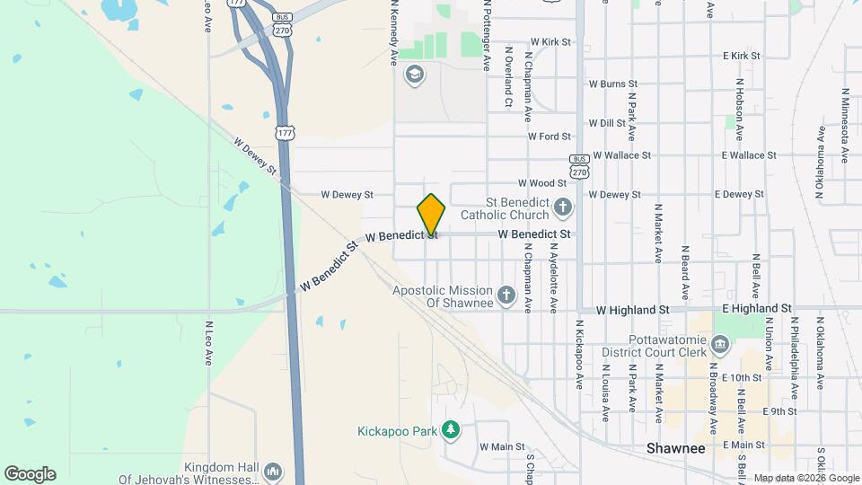 617 N Bonita Ave Map and Location Details