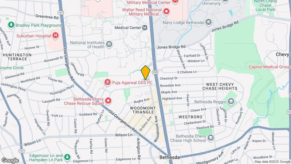 Glen Wood Apartments Map and Location Details