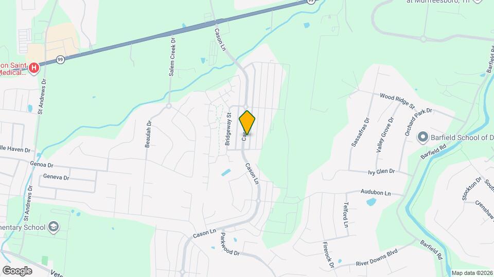 2269 Cason Ln Map and Location Details