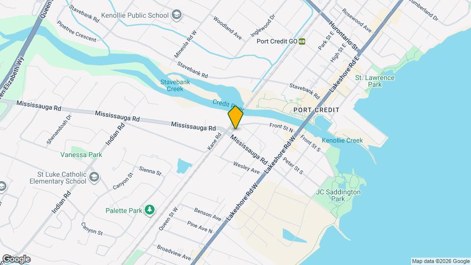 71 Mississauga Rd N Map and Location Details