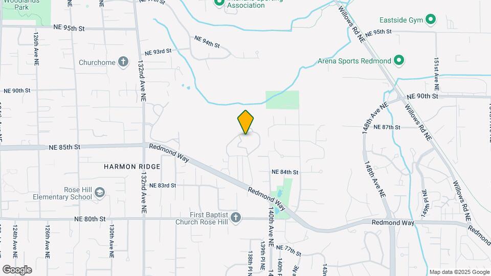 13725 NE 87th St Map and Location Details