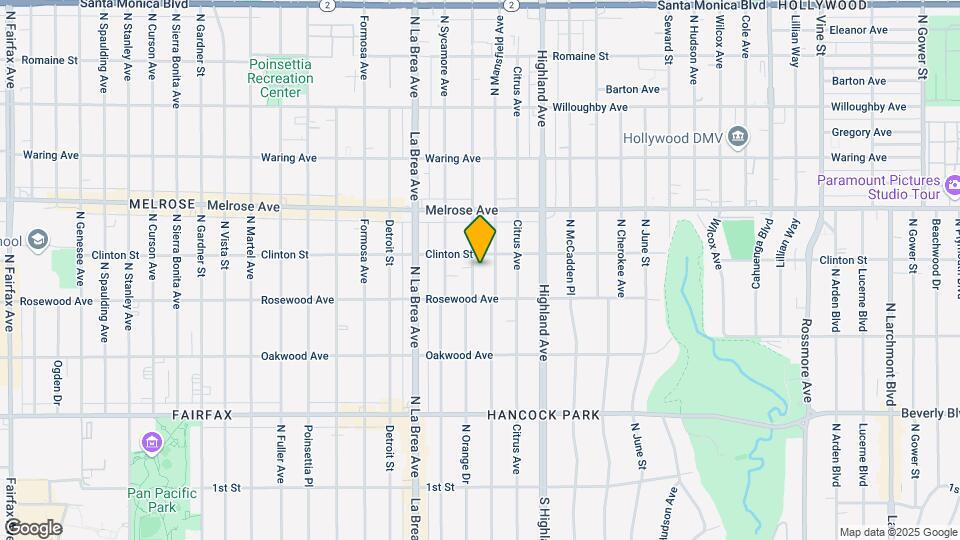 532 N Orange Dr, Unit N/A Map and Location Details