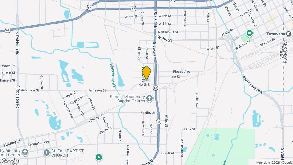 1516 North St Map and Location Details