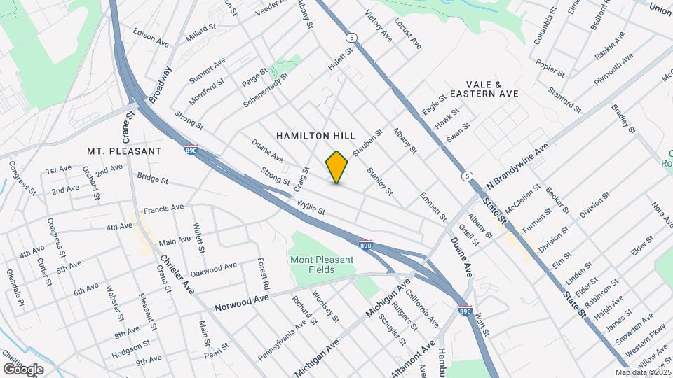 246 Duane Ave Map and Location Details