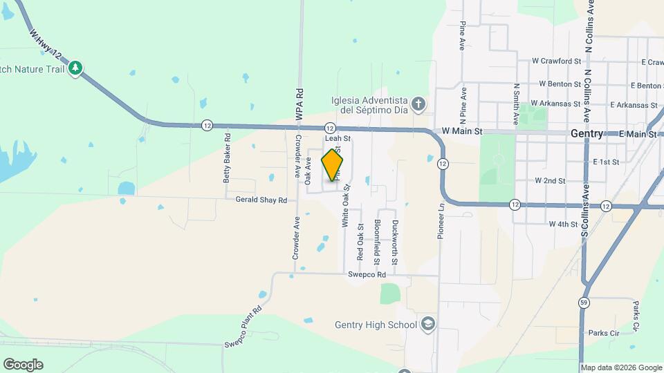 309 Pin Oak St Mapa y Detalles de la Ubicación