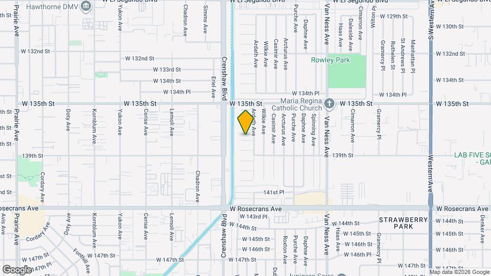 2915 W 138th St Mapa y Detalles de la Ubicación