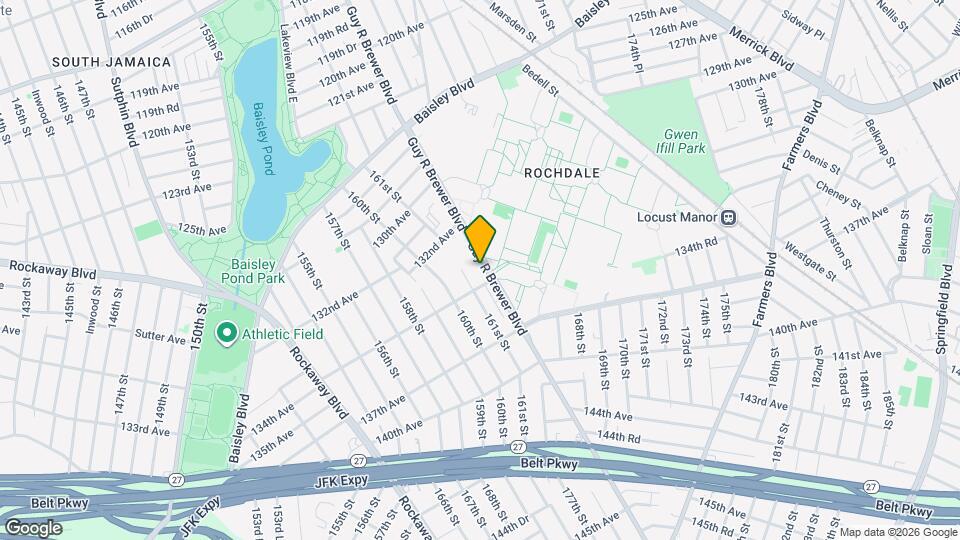 133-32 Guy R Brewer Blvd Map and Location Details