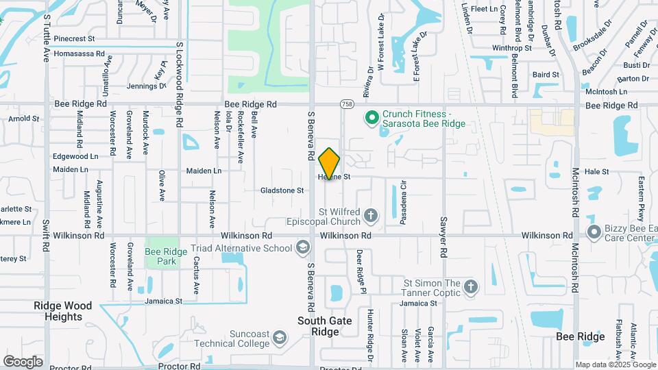 4135 Deerfield Dr Mapa y Detalles de la Ubicación