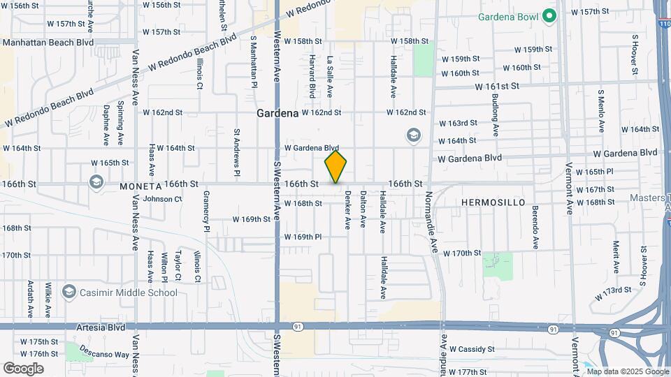 1624-1634 W 166th St Map and Location Details