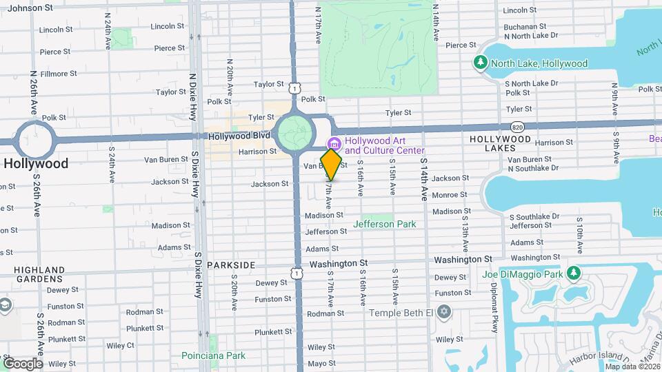 1658 Jackson St Mapa y Detalles de la Ubicación