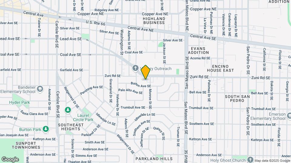 512 Madison Pl NE Map and Location Details