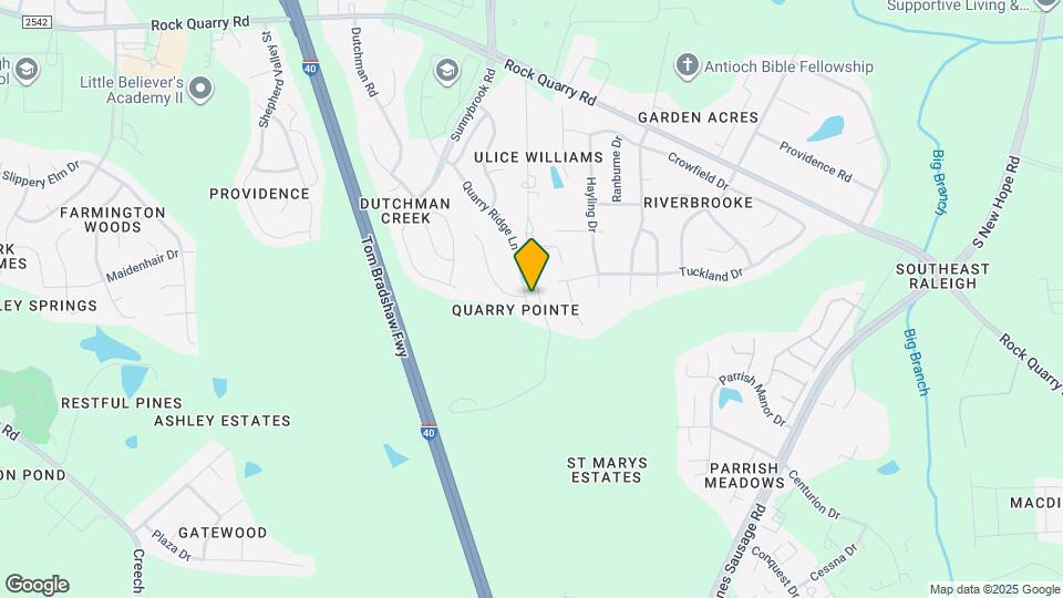 2422 Quarry Ridge Ln Map and Location Details