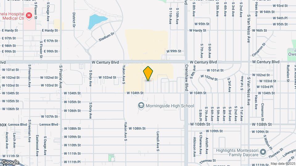 10214 S Dixon Ave Mapa y Detalles de la Ubicación