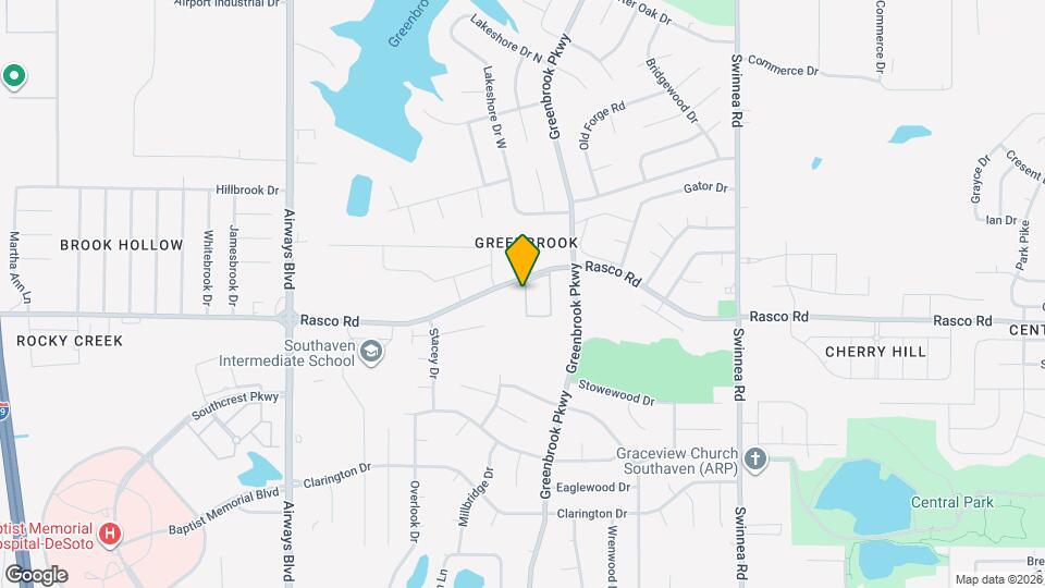 8061 Creekwood Cir W Map and Location Details