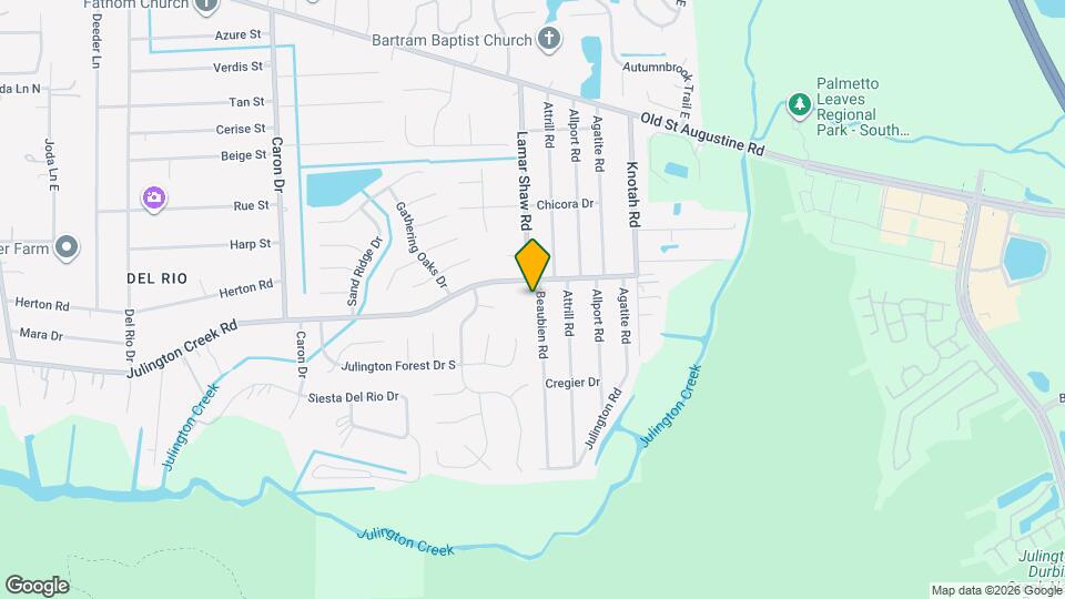 12660 Beaubien Rd Mapa y Detalles de la Ubicación