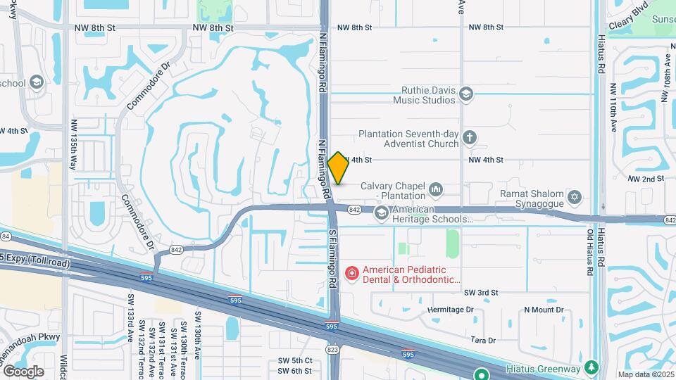 12390 NW 2nd St Map and Location Details