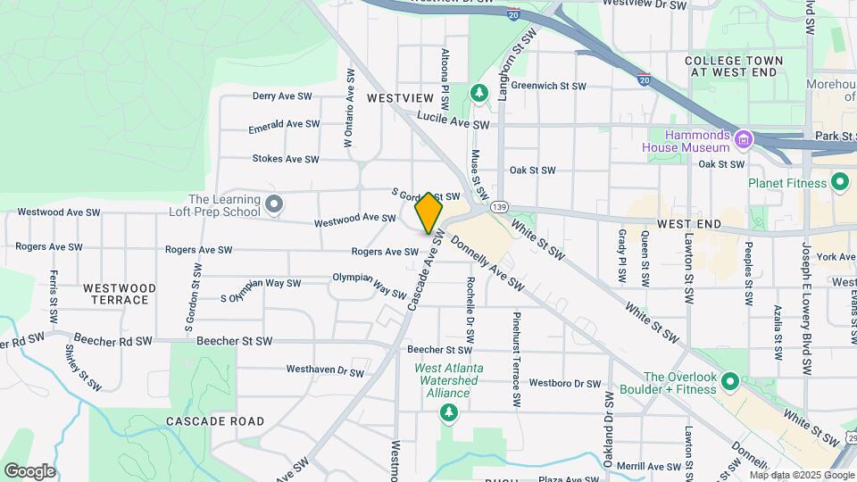 658 Cascade Ave SW Map and Location Details