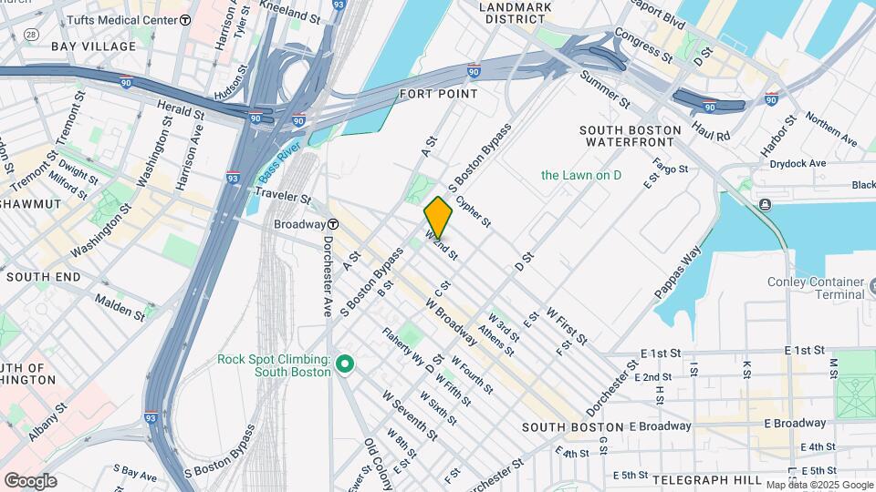 West Second Street Map and Location Details