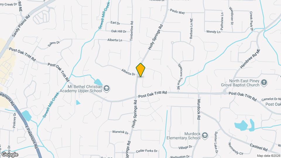 2607 Lulworth Ln Mapa y Detalles de la Ubicación