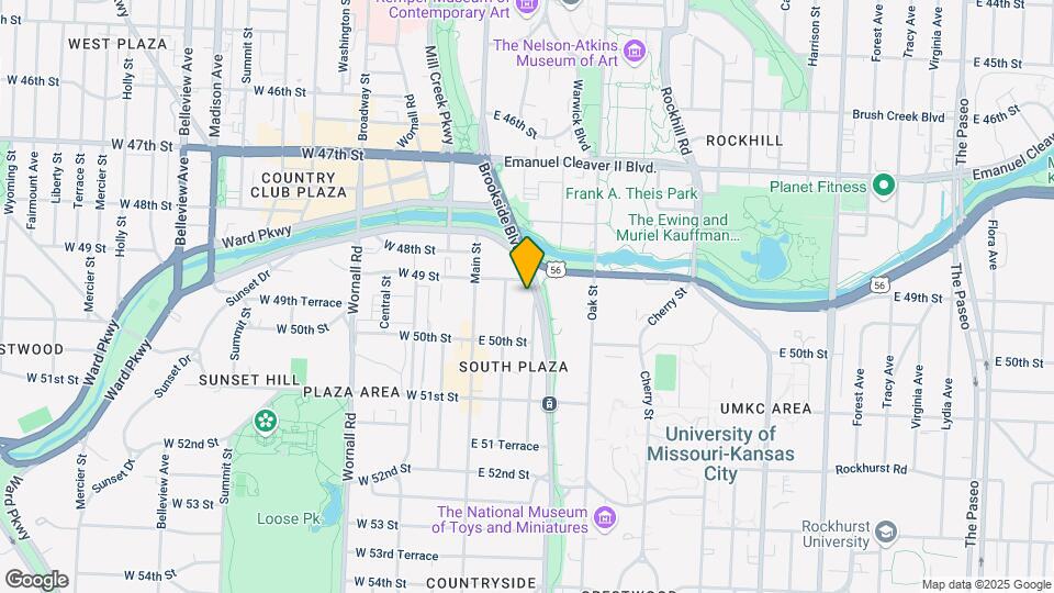 Brookside Plaza Apartments Map and Location Details
