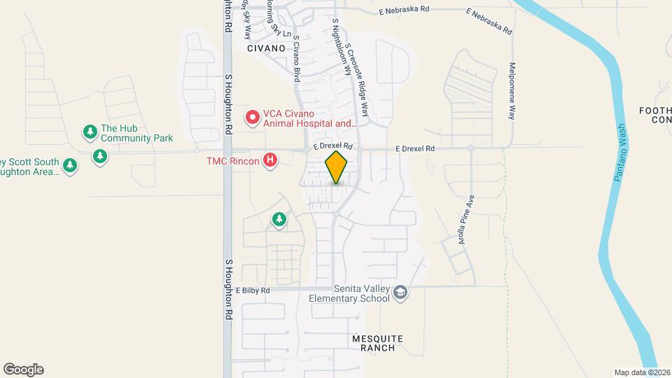 10604 E Native Rose Trail, Unit 1446 Mapa y Detalles de la Ubicación