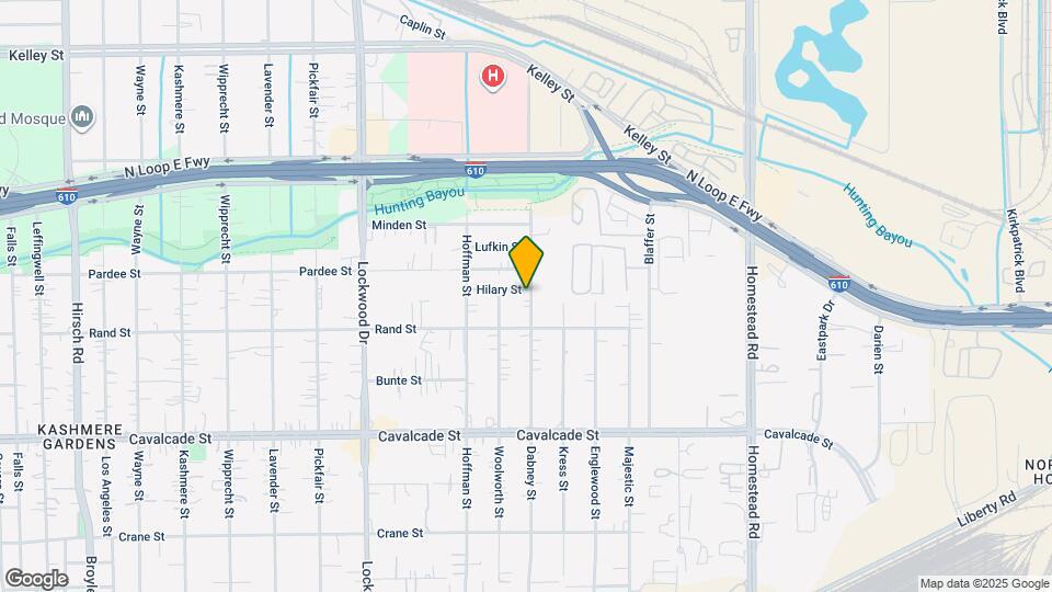 5906 Hilary St Map and Location Details