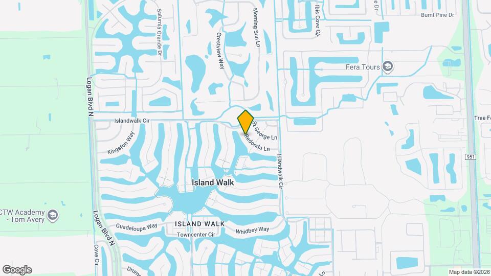 4231 Redonda Ln Map and Location Details