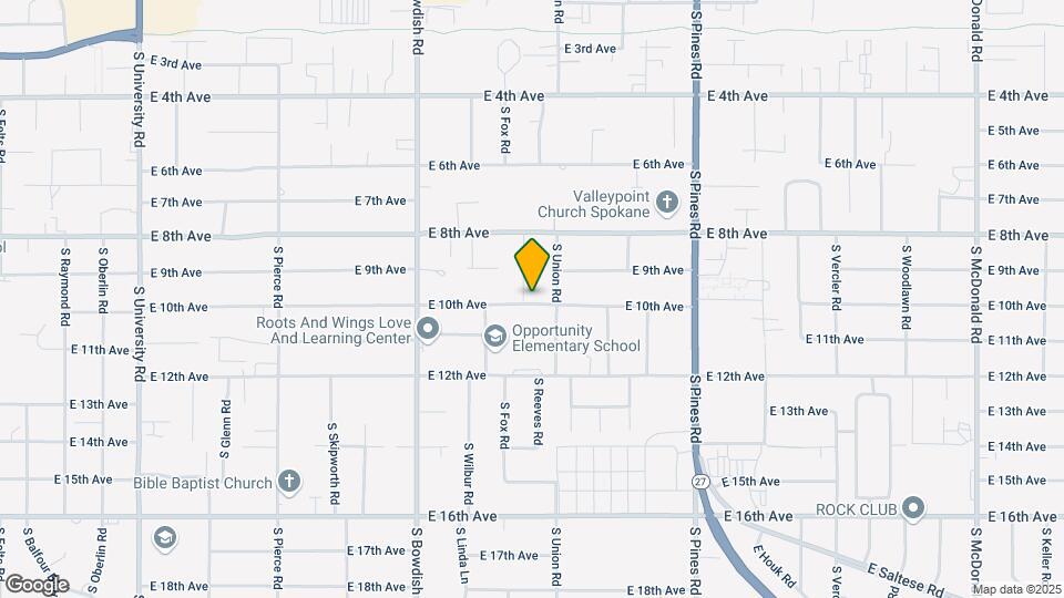 925 S Fox Ln Map and Location Details
