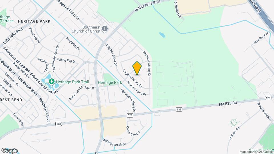 2818 Mayflower Landing Ct Map and Location Details