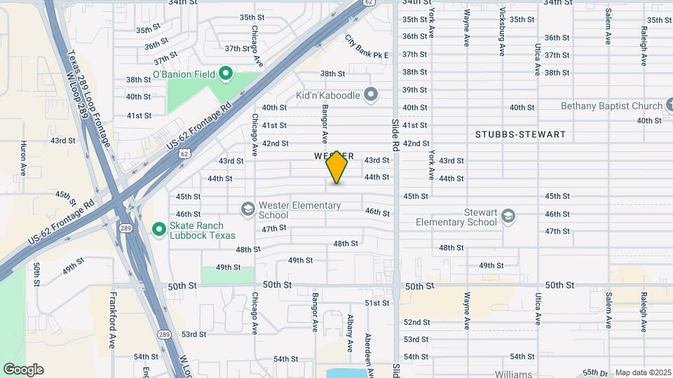 5316 45th St Map and Location Details