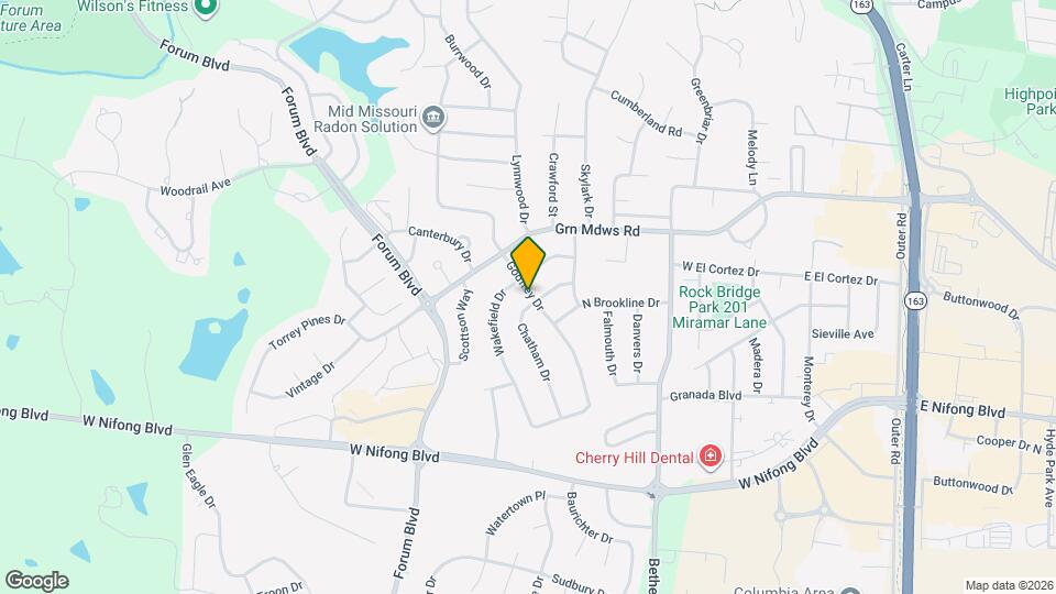 3505 Godfrey Dr Map and Location Details