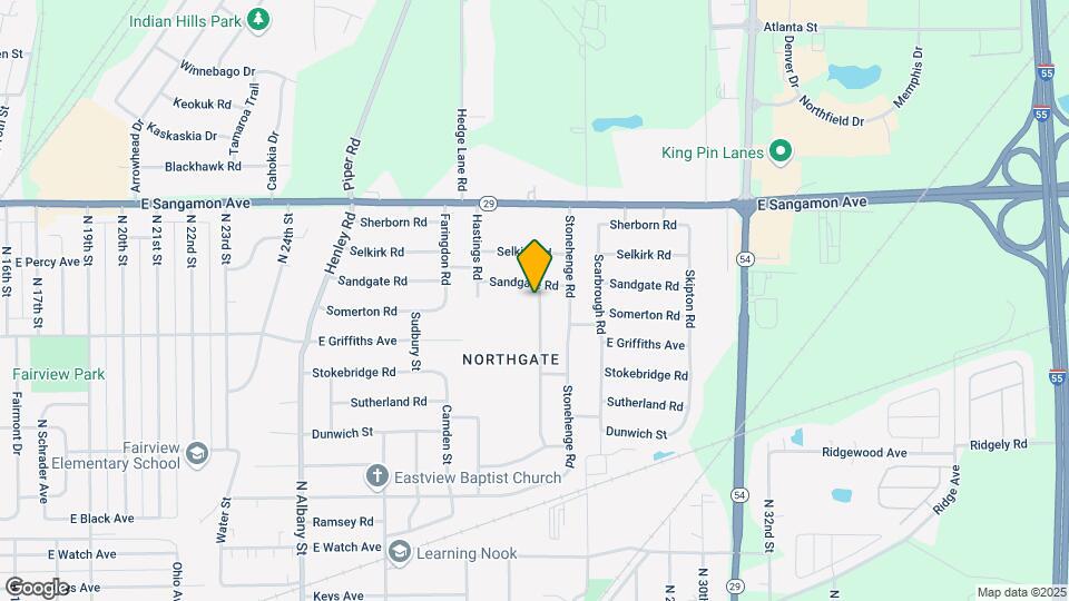 2017 Stanhope Rd Map and Location Details