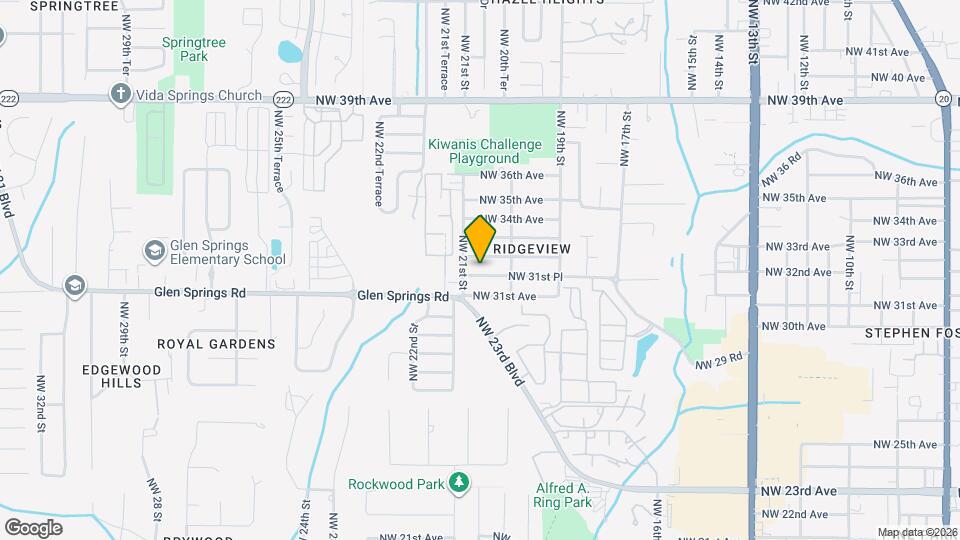 2046 NW 31st Pl Map and Location Details