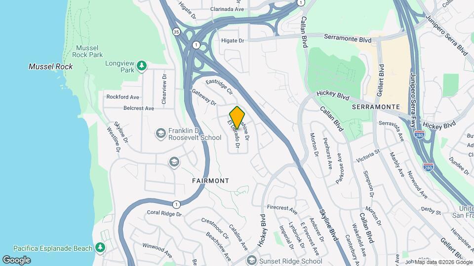 2 El Dorado Dr Map and Location Details