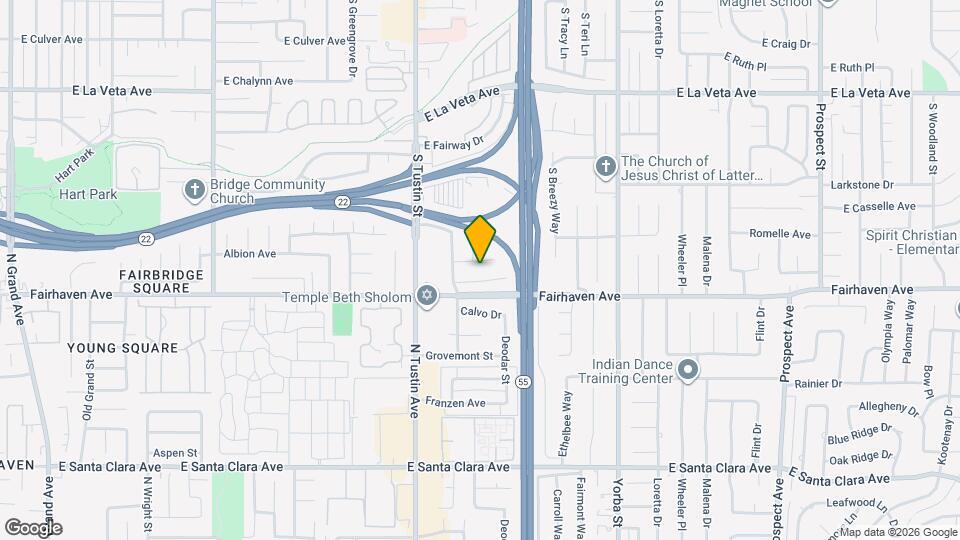 1930 E Kirkwood Ave Map and Location Details