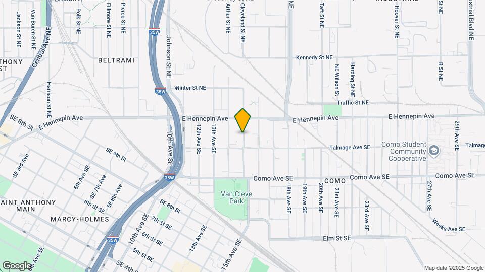1087 15th Ave SE Map and Location Details