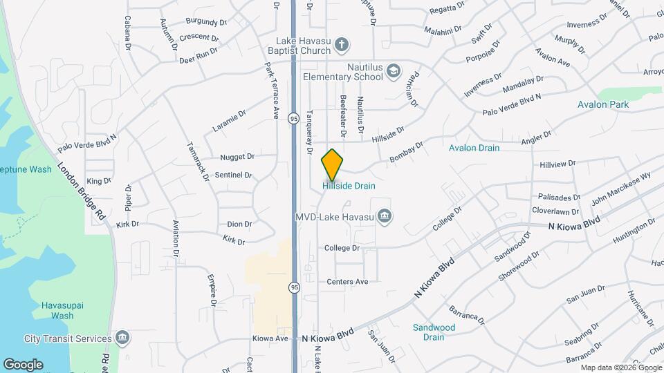 1250 N Lake Havasu Ave Map and Location Details