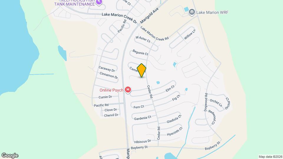 318 Daffodil Ln Map and Location Details