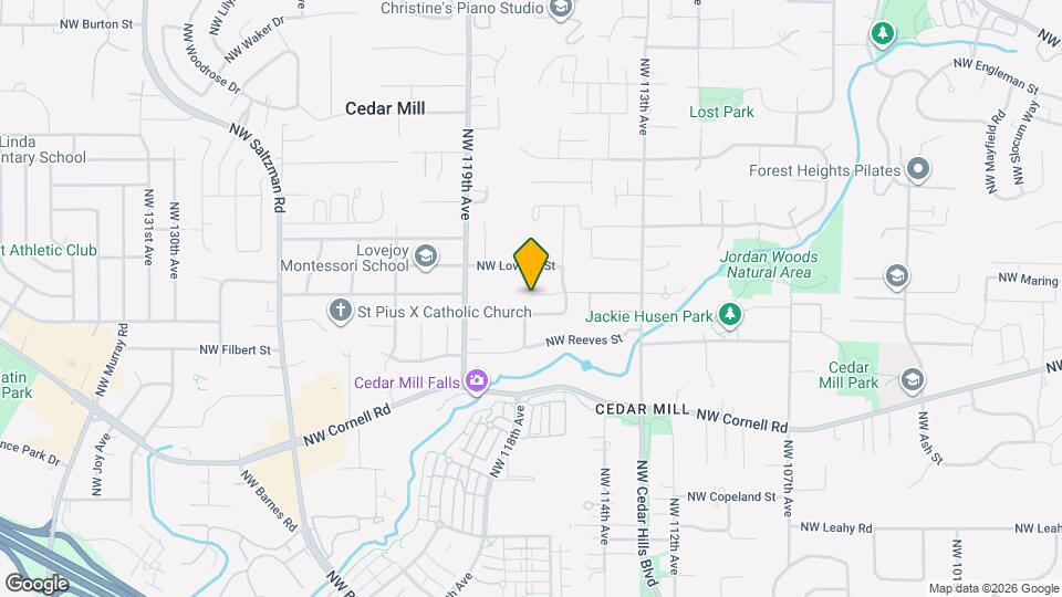 11678 NW Kearney St Mapa y Detalles de la Ubicación