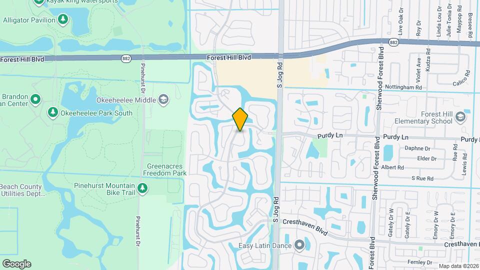 703 Crosswinds Dr Map and Location Details