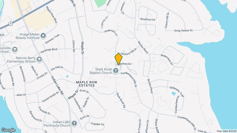 102 Bentree Ct Mapa y Detalles de la Ubicación