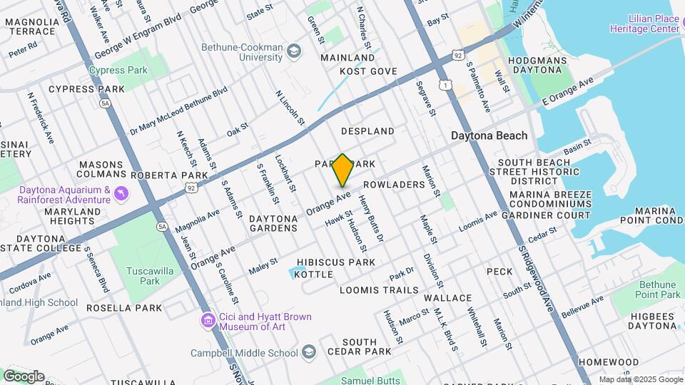 706 Orange Ave, Unit 1 Map and Location Details