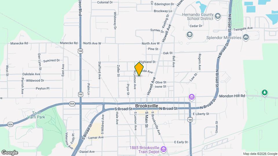 145 N Orange Ave Map and Location Details