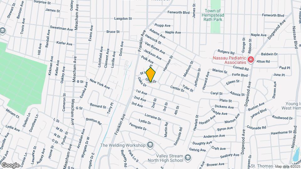 1016 Oaks Dr Map and Location Details