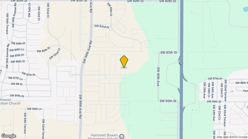 8700 SW 43rd Ter Map and Location Details
