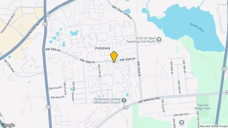 2515 SW 35th Pl Map and Location Details