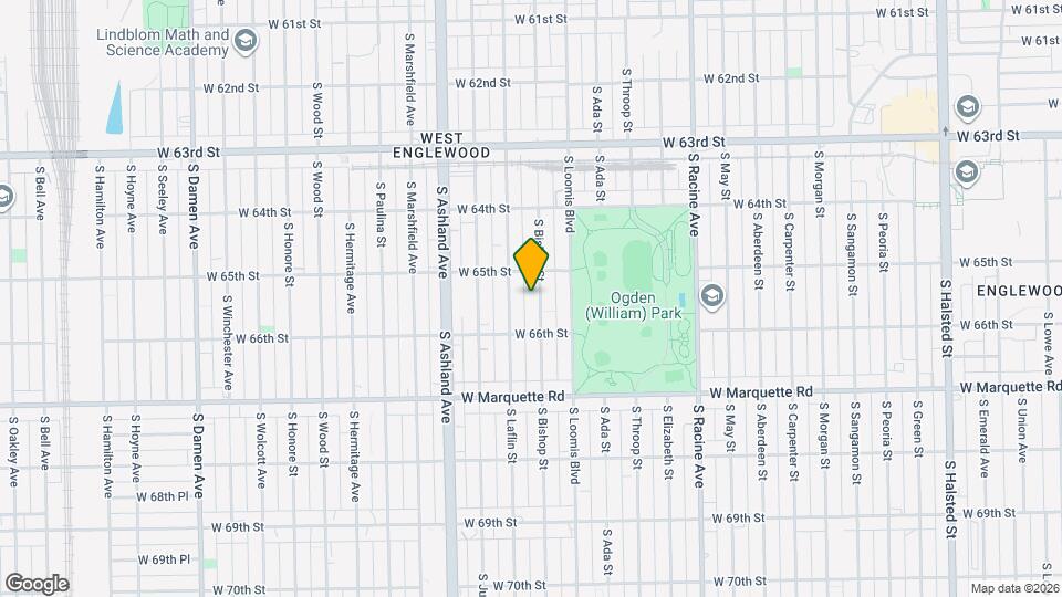 6522 S Bishop St, Unit 2 Map and Location Details