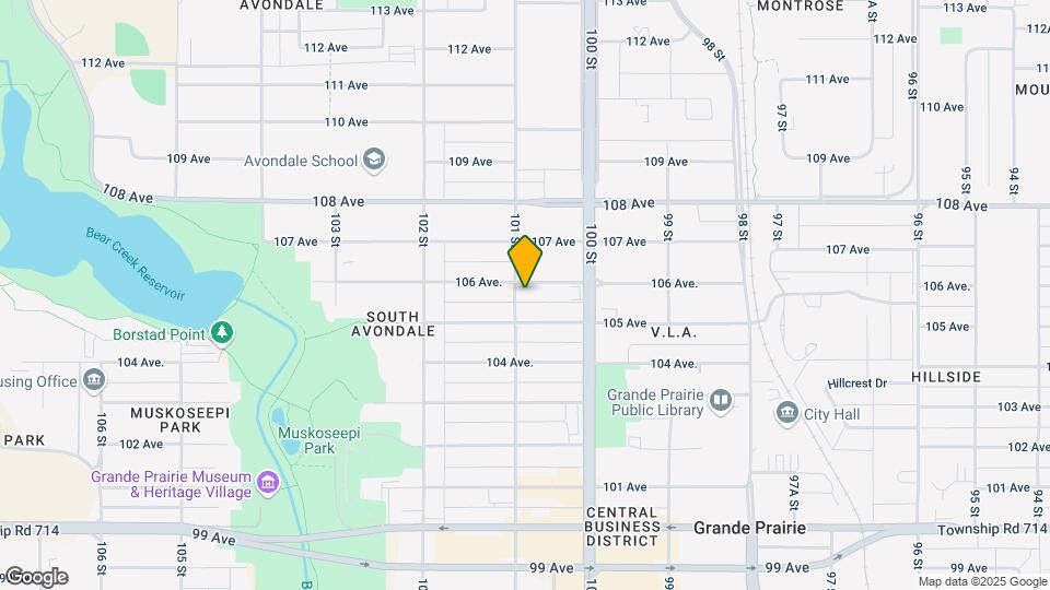 10029 B 106 Ave. Map and Location Details